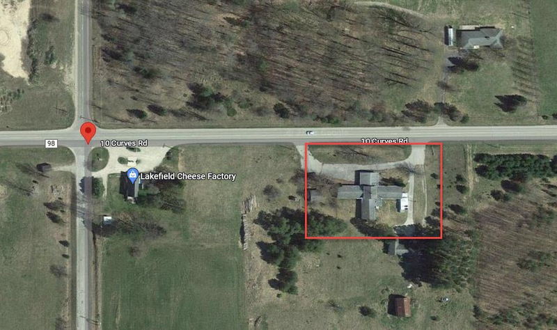 Undetermined 10 Curves Motel - Aerial Map (newer photo)